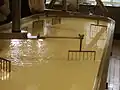 Fractionnement du lait caillé.