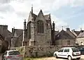 L'église paroissiale Saint-Yves : le chevet.