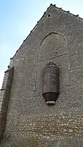Chevet de l'église.