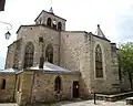 chevet de l'église Saint Pierre