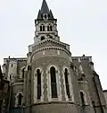 Chevet de l'église.