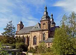 Abbatiale Saint-Nabor (vue du chevet).