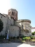 Cathédrale Saint-Lizier(43°&nbsp;00′&nbsp;06″&nbsp;N, 1°&nbsp;08′&nbsp;15″&nbsp;E)