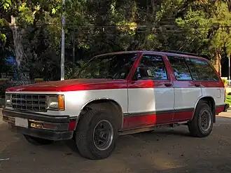 Image illustrative de l’article Chevrolet S-10 Blazer