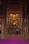 Bouddha de style Lan Na vue générale