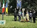 Dévoilement d'une plaque commémorative pour Guido Chiarelli au Parc du &nbsp;Valentino, le 3 juillet 2019.