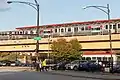 Vue sur la station Cermak-Chinatown.