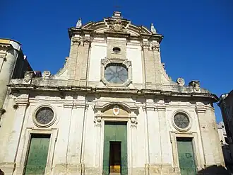 La cathédrale de Nardò.