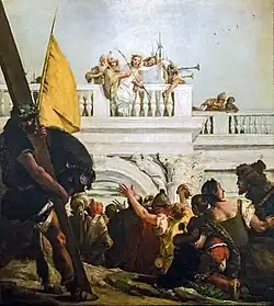Via Crucis I  Jésus est condamné à mort.