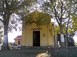 L'église Saint-Élie sur les hauteurs de Palmi.
