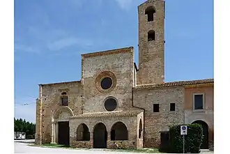 Vue de l'abbaye