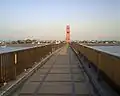 Le pont vu du côté de Morodomi