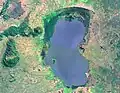 photo satellite par la NASA.