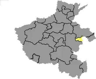 Localisation de Lùyì Xiàn