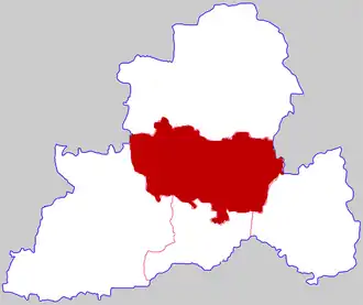 Localisation de Yǎnchéng Qū