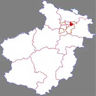 Localisation de Chánhé huízú Qū