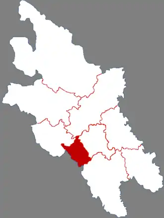 Localisation de Fúchéng Qū