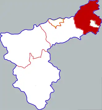 Localisation de Miǎnchí Xiàn