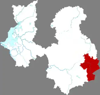 Localisation de Guǎngfēng qū