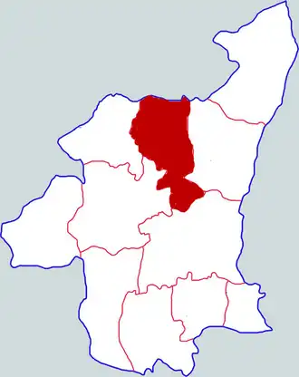 Localisation de Chéngchéng Xiàn