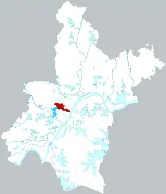 Localisation de Qiáokǒu Qū