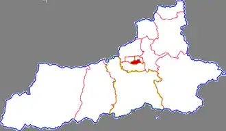 Localisation de Bēilín Qū