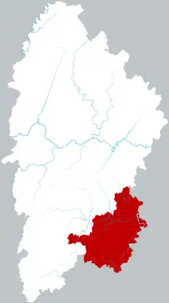 Localisation de Lúxī Xiàn