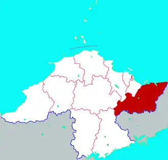 Localisation de Mùpíng Qū