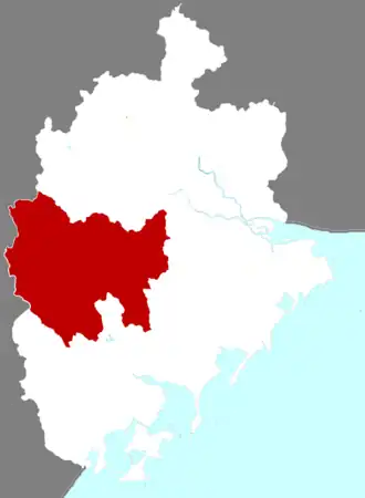 Localisation de Pínghé Xiàn