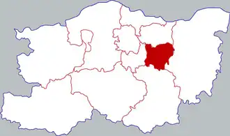Localisation de Guǎnchéng huízú Qū