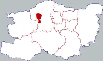 Localisation de Shàngjiē Qū