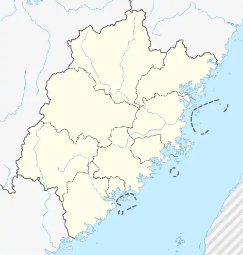 (Voir situation sur carte : Fujian)