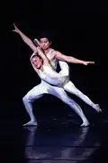 Acrobaties de contorsion