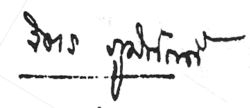 signature de Chit Phumisak