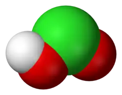 Image illustrative de l’article Acide chloreux