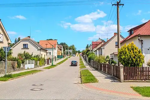 La rue Dvořák.