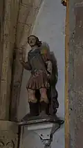 Statue de saint Hippolyte.