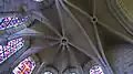 Le plafond du chœur.