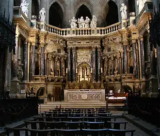 Grand autel du chœur de Pierre II Souffon.