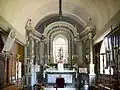 Le chœur de l'église Saint-Denis.