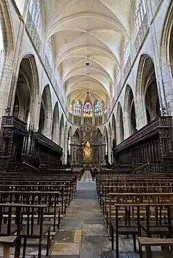 Le chœur gothique.