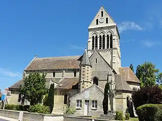 Vue depuis le sud.