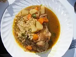 Chorba algérienne.