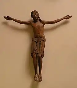 Christ en croix, Auvergne, 2e moitié du XIIe&nbsp;siècle.