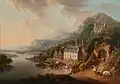 Paysage rhénan.