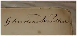 signature de Christian Winther