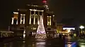 Sapin de Noël, place Émile-Cresp, 2016