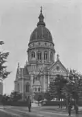 La Christuskirche au début du xxe&nbsp;siècle