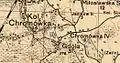 Ruda Huta (Kolonia Ruda B) sur la carte de l'Institut géographique militaire de 1931.