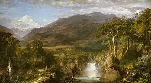 Le Cœur des Andes, 1859,Metropolitan Museum of Art, New York.
